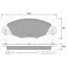 Тормозные колодки, дисковые, комплект WEEN 166FT 2327 3 151-1283 Citroen C5 1 (DC, PF3) Хэтчбек 3.0 V6 (DCxFxC. DCxFxF) 207 л.с. 2001 – 2004