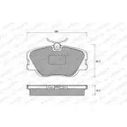 Тормозные колодки, дисковые, комплект WEEN 20 941 151-1299 21028 3253398