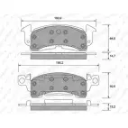 Тормозные колодки, дисковые, комплект WEEN B24S3 E 4V8S4 3253503 151-1412