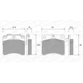 Тормозные колодки, дисковые, комплект WEEN 21634 2065 2 151-1438 Volkswagen Transporter (T4) 4 Автобус 2.4 D Syncro 78 л.с. 1992 – 1998