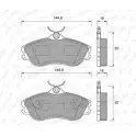 Тормозные колодки, дисковые, комплект WEEN 75X4B 211 38 3253537 151-1451