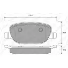 Тормозные колодки, дисковые, комплект WEEN Renault Scenic (JA, FA) 1 Минивэн 1.9 dTi (JA0N) 98 л.с. 1999 – 2003 99UO9 151-1717 237 60