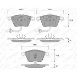 Тормозные колодки, дисковые, комплект WEEN 237 62 151-1924 Audi A6 (C5) 2 Универсал 2.4 170 л.с. 2001 – 2005 23763