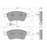 Тормозные колодки, дисковые, комплект WEEN 2 3885 23896 Audi A8 (D3) 2 2002 – 2009 151-1942