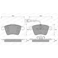 Тормозные колодки, дисковые, комплект WEEN 23747 2 3746 151-1944 Volkswagen Caravelle (T5, 7H) 5 Автобус 2.0 BiTDI 4motion 180 л.с.