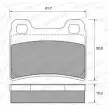 Тормозные колодки, дисковые, комплект WEEN 3254045 C2SISB1 2 1832 151-2005