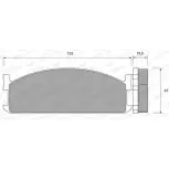 Тормозные колодки, дисковые, комплект WEEN 151-2365 2 1115 ZB4LI9 3254343