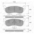 Тормозные колодки, дисковые, комплект WEEN S04 DQB HDVYB 3254465 151-2500