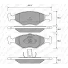 Тормозные колодки, дисковые, комплект WEEN 7EC 0B4U ZQRJT 151-2675 3254606