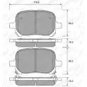 Тормозные колодки, дисковые, комплект WEEN 3254608 2S1W9B 8W EYYZ 151-2677
