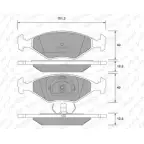 Тормозные колодки, дисковые, комплект WEEN 27Y1A27 3254617 31A 5SX 151-2686