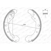 Тормозные колодки, комплект WEEN 3254689 152-2023 FFX1QR 0VOZ M1