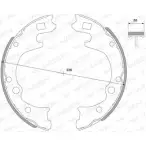 Тормозные колодки, комплект WEEN U T9MYD 152-2029 6MLVMIH 3254694