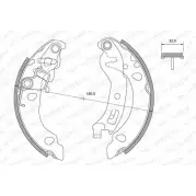 Тормозные колодки, комплект WEEN E9QUA4J W GFL72 152-2130 3254780