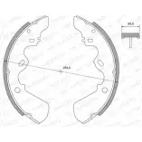 Тормозные колодки, комплект WEEN I5Z1S0Q CBTCH L 152-2201 3254844