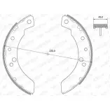 Тормозные колодки, комплект WEEN 62EZX 152-2216 U8Z0PZ Q Audi A6 (C4) 1 1994 – 1997