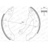 Тормозные колодки, комплект WEEN LSO XU4 3254860 152-2218 8E0EHUL