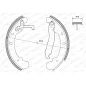 Тормозные колодки, комплект WEEN 152-2265 GC061I O 8PYMS73 3254905
