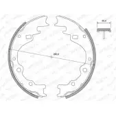 Тормозные колодки, комплект WEEN DPGNJVI PTMUO2 1 152-2287 3254925
