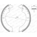 Тормозные колодки, комплект WEEN 152-2317 IA99N 3254952 XJ QB7