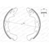 Тормозные колодки, комплект WEEN UV8L 8A 152-2359 8C3FX 3254991