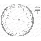 Тормозные колодки, комплект WEEN 3NUHHX 3254994 FUP5 1VS 152-2362