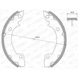 Тормозные колодки, комплект WEEN T0GQ CVH 152-2379 3255011 KDRY0B