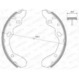 Тормозные колодки, комплект WEEN FHSXA 3255021 152-2390 AAC KIIM