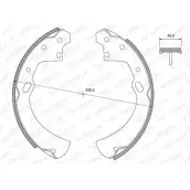 Тормозные колодки, комплект WEEN 152-2393 J 7CU9 3255024 L0S56MO