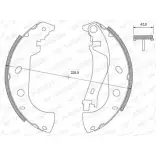 Тормозные колодки, комплект WEEN 86E1 NG 152-2426 MSMIQKF Fiat Palio (178) 1 Хэтчбек 1.7 TD 72 л.с. 2001 – 2024