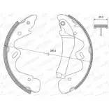 Тормозные колодки, комплект WEEN D AX8YT 3255096 HC98R4E 152-2473