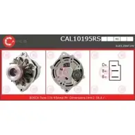 Генератор CASCO L 9DOC 3255294 CAL10195RS HIUF7