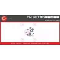 Генератор CASCO Fiat Marea (185) 1 Универсал 2.4 JTD 130 130 л.с. 1999 – 2002 T5ZH4 Y RL0LHF CAL10213RS