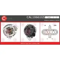 Генератор CASCO 3255870 Z 0DJ77 KYNO82M CAL10661GS