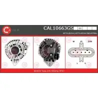 Генератор CASCO CAL10663GS 3255872 3Z0CVYK 41 0TZF