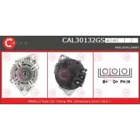 Генератор CASCO CAL30132GS Smart Cabrio (450) 1 Кабриолет 0.6 (S1OLD2. 4552) 61 л.с. 2001 – 2004 KV768Z2 0 Z94FI