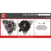 Генератор CASCO DM GI7NJ CD7M8S Hyundai i20 (PB, PBT) 1 Хэтчбек 1.6 CRDi 128 л.с. 2009 – 2012 CAL32167GS