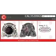 Генератор CASCO 3257521 VAIXGL7 KH 4DD3 CAL35209GS