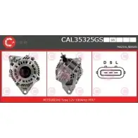 Генератор CASCO 55B AF CAL35325GS 3257649 LWLYSF