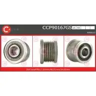 Шкив генератора CASCO EIJK0 5P9XL 9P CCP90167GS 3259187