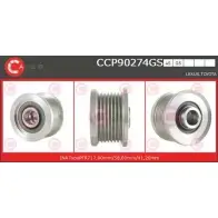 Шкив генератора CASCO CCP90274GS E 61WK6 3259376 XSWTBRY