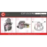 Стартер CASCO YD8R A0 CST15157RS Renault Espace (JS63) 2 Минивэн 2.1 TD (J63E) 90 л.с. 1994 – 1996 ZT5RJ9