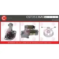 Стартер CASCO 3263814 CST35136AS S JW1X UAZLJCW