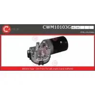 Мотор стеклоочистителя CASCO CWM10103GS I PIMU Opel Astra (G) 2 Купе 2.2 16V (F07) 147 л.с. 2000 – 2005 UFIW62M