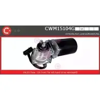 Мотор стеклоочистителя CASCO R3IVGJ Q WVFFHN CWM15104GS Peugeot Expert 1 (223) Кабина с шасси 1.9 TD 92 л.с. 1996 – 1998