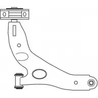 Рычаг FRAP Ford Tourneo Connect 1 (C170) Минивэн 1.8 TDCi /TDDi /DI 75 л.с. 2002 – 2013 2568 FS7EUZ T5 EKIG