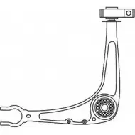 Рычаг FRAP A8S1 2 Citroen C5 3 (RD, PF3) Седан 2.0 HDi 136 л.с. 2008 – 2025 3052 9CPT7