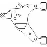 Рычаг FRAP 3166 Toyota Land Cruiser Prado (J90) 2 Внедорожник 2.7 (RZJ95. RZJ90) 150 л.с. 1995 – 2002 SQ8SI 0W1E VWH