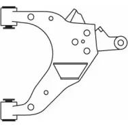 Рычаг FRAP 3167 Toyota Land Cruiser Prado (J90) 2 Внедорожник 2.7 (RZJ95. RZJ90) 150 л.с. 1995 – 2002 FPKP5QL ES 4M4J