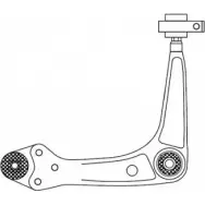 Рычаг FRAP 4MN5 YB Peugeot 508 1 (8D) Седан 2.0 HDi 136 л.с. 2010 – 2024 4402 3I0BM4V